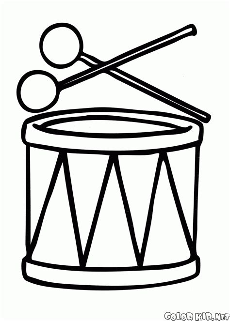Coloring Pages Of Drums Coloring Pages