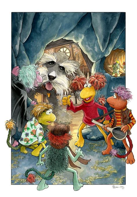 Fraggle Rock By Danielgovar On Deviantart The Muppet Show Painted