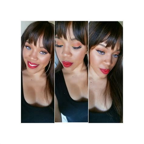 african american makeup look eyeshadow morphe lip colourpop cozy and botanical bold makeup