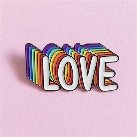 Pride Love Enamel Pin Queer In The World The Shop Reviews On Judgeme