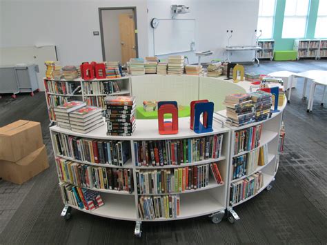 New Library Barrow Media Center School Library Decor Library Themes
