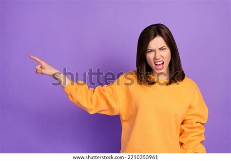 Photo Young Irritated Angry Funny Businesswoman Stock Photo 2210353961