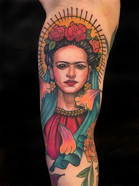 Frida Kahlo By Katelyn Crane TattooNOW