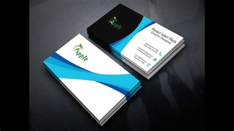 Maybe you would like to learn more about one of these? Modern Business Card Design by using Photoshop - YouTube