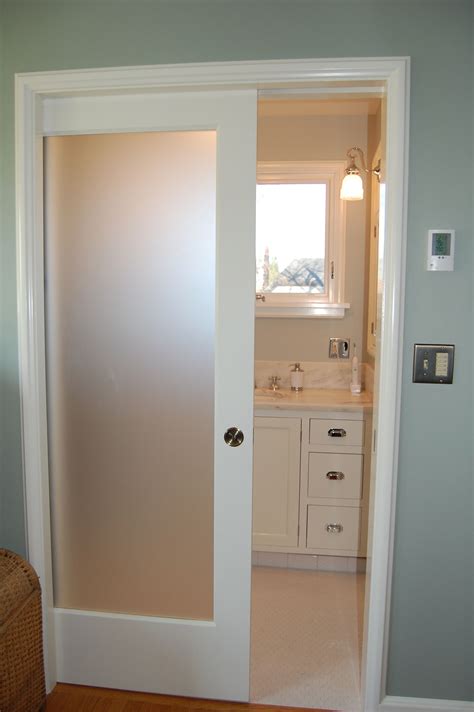 Home/pocket door furniture/bathroom lock range. Interior Glass Sliding Pocket Door For Bathrooms | Glass ...