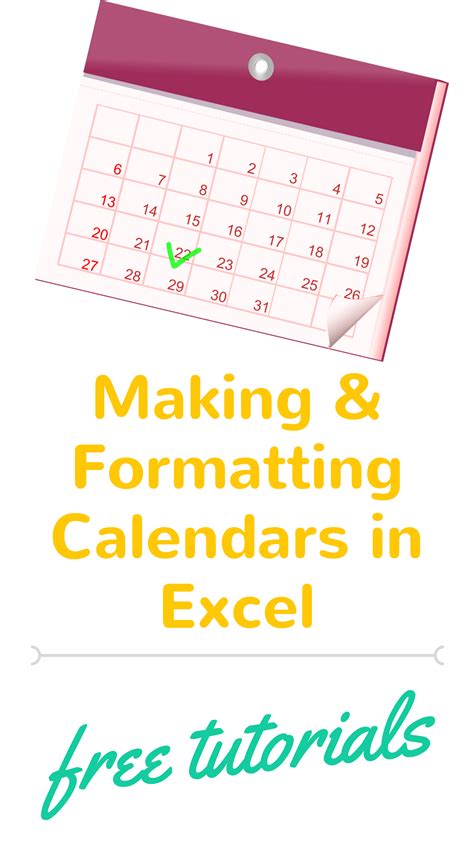 Excel Tutorials On A Way To Create A Monthly Calendar In Excel And Then