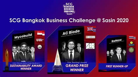 ทีม AC Biode คว้าแชมป์ SCG Bangkok Business Challenge at Sasin 2020 ...