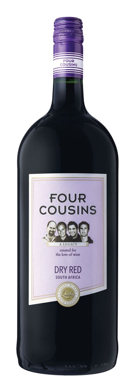 Four Cousins Dry Red 6 X 15l
