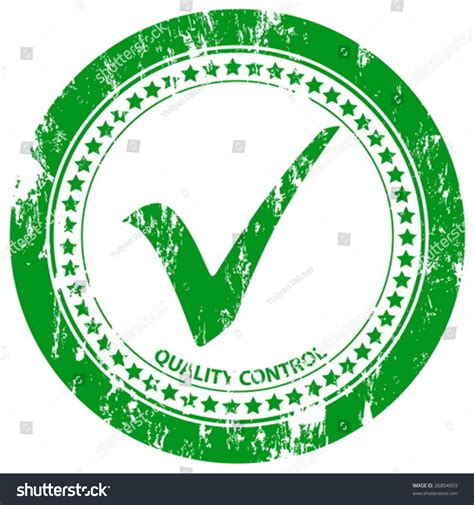 Green Grunge Approved Stamp On A White Background Vector Illustration