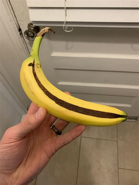A Striped Banana Mildlyinteresting