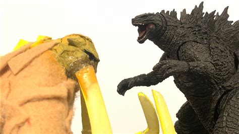 The best solution to the confusion. GODZILLA VS BEHEMOTH stop motion - YouTube