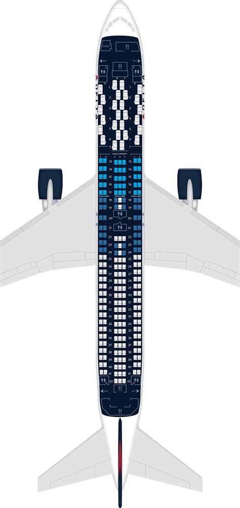 Delta Boeing Winglets Seat Map Tutorial Pics