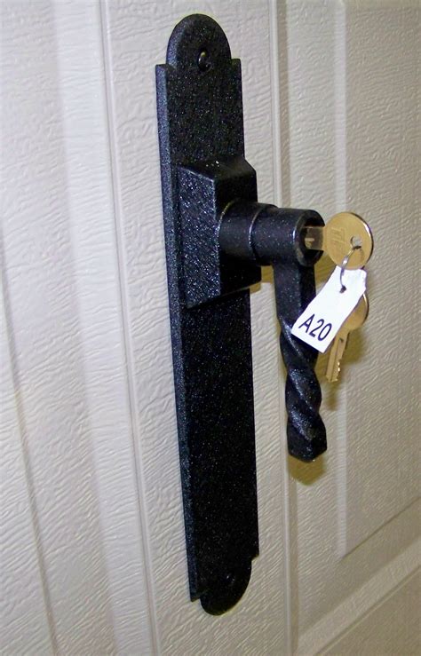 If turning the handle doesn't disengage or dirt and debris between the bottom edge of the door and the concrete slab can prevent a garage door from fully closing, adversely affecting. Garage Door Lock