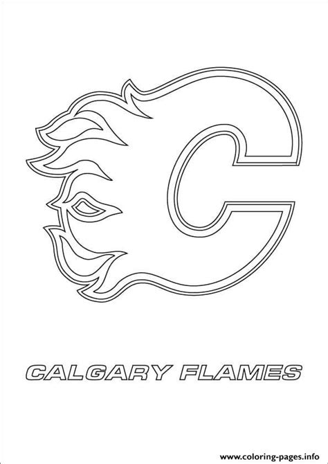 Search through 623,989 free printable colorings at getcolorings. Calgary Flames Logo Nhl Hockey Sport Coloring Pages Printable
