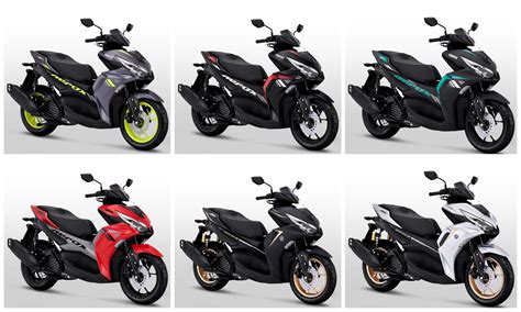 Spesifikasi And Warna All New Yamaha Aerox 155 2021 Harga Rp 255 Juta