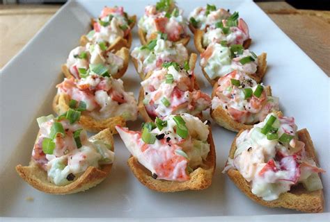 Make better eating choices every day. Easy Appetizer: Lobster Roll Bites in 2020 | Food network recipes, Appetizer recipes, Appetizers