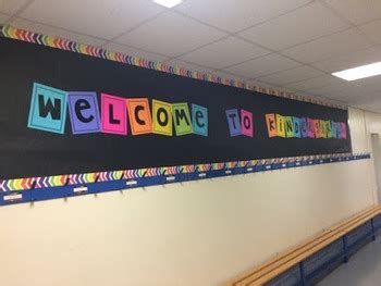 Welcome to Kindergarten Sign by Mrs Hodge's Kids | TpT