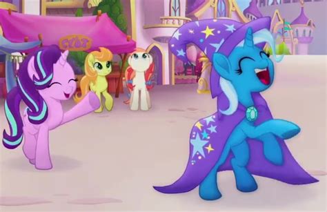 Trixie And Starlight In Mlp The Movie Trailer My Little Pony