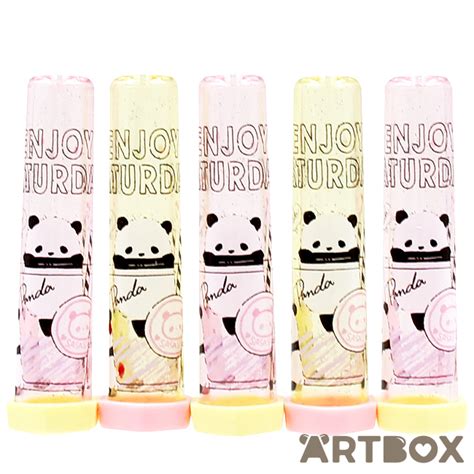 Buy Q Lia Enjoy Saturday Pandas Pencil Caps Set At Artbox