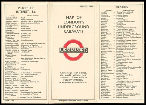 Map Of Londons Underground Railways A New Design For An Old Map We