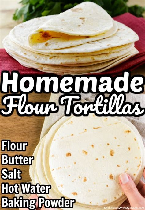 Homemade Flour Tortillas Are So Delicious Once You Eat Freshly Made Flour Tortillas Made At Hom