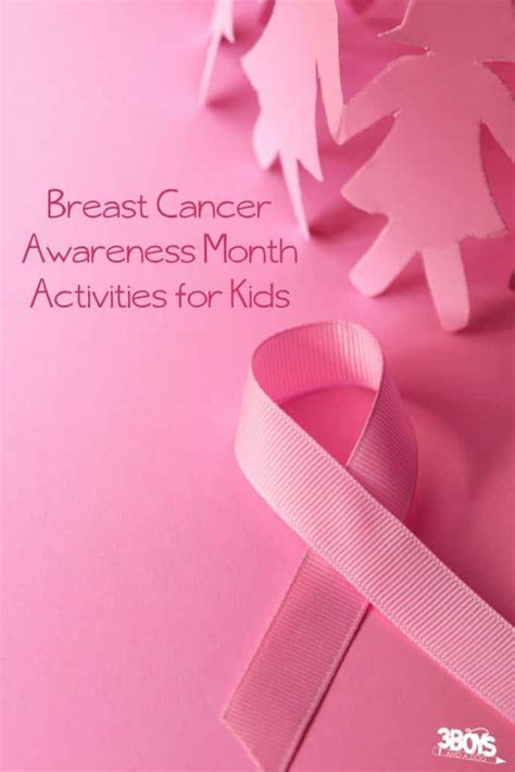 There are about 1.38 million new cases and 458 000 deaths from breast cancer. Breast Cancer Awareness Month Activities - Pink Day Ideas ...