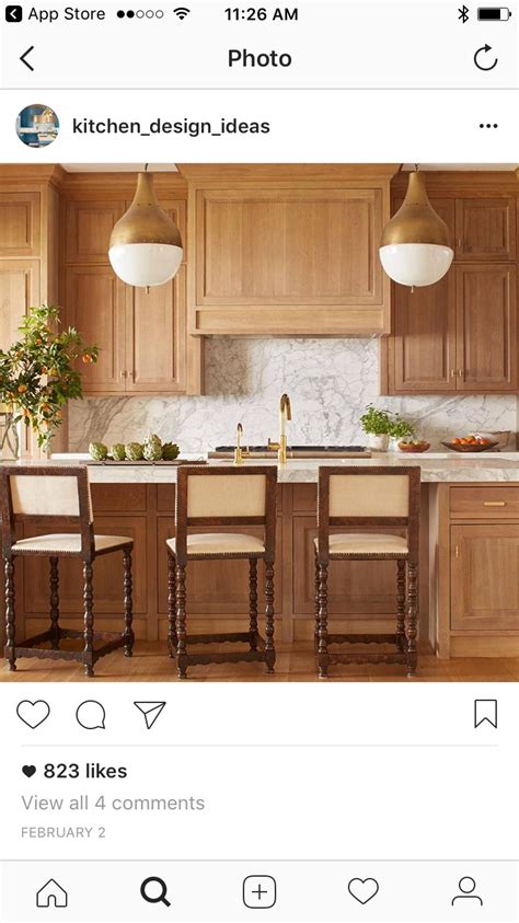 A wide variety of natural oak kitchen cabinets options are available to you, such as style, design style, and countertop material. Pin by Jessica Morrison on kitchens | Natural wood kitchen cabinets, Oak kitchen, Natural wood ...