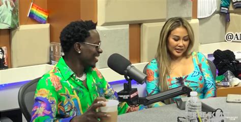 watch comedian and actor michael blackson proposes to girlfriend during a radio interview