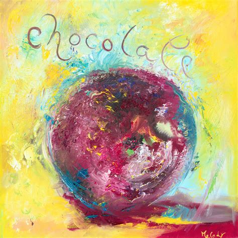 Chocolate Original Painting Melody Art Exmoor