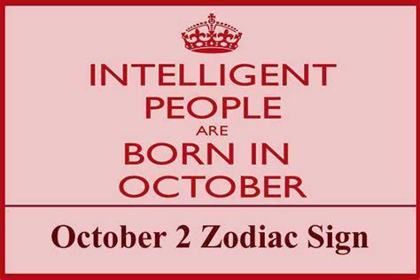 October 2 Zodiac Sign October 2nd Zodiac Personality Love