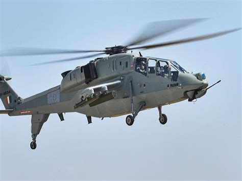 Made In India Light Combat Helicopters Prachand Inducted Into Iaf