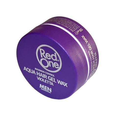 Red One Violetta Aqua Hair Gel Wax 150ml Nu Bestellen Bij Haarimportnl