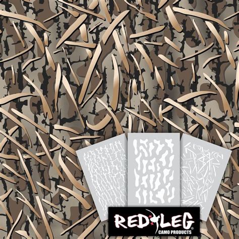 Details About Redleg Camo Hd3 6 Piece 18x26 Duck Boat Camouflage