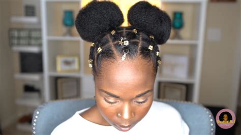 Easy Protective Natural Hairstyle For Fast Hair Growth And