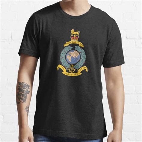 Royal Marines Commando Gibraltar Emblem T Shirt Von Aliberalino Redbubble