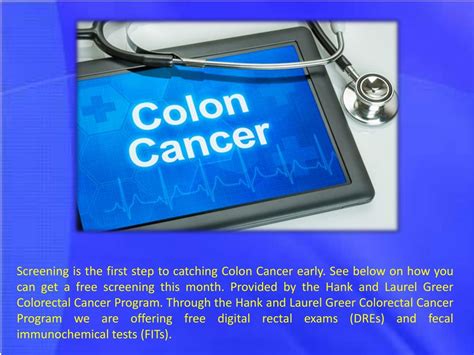 Ppt Colon Cancer Awareness Powerpoint Presentation Free Download