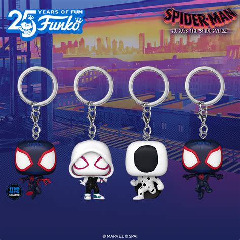 2023 All New Spider Man Across The Spider Verse Funko Pops