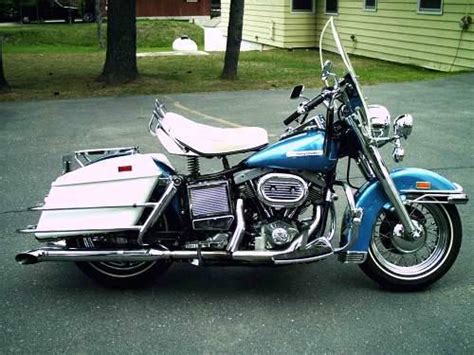 Call it what you like. 1973 Harley-Davidson® FLH Electra Glide® (Blue ...