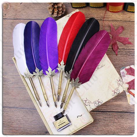 Feather Quill Writing Set