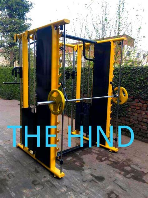 Mild Steel Functional Trainer With Smith Machine For Gym Number Of