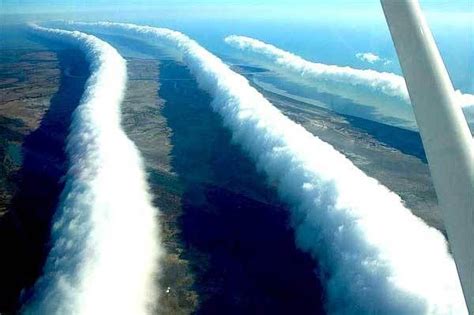 A Rare Tubular Cloud Formation Nature Photos Natural Phenomena Clouds