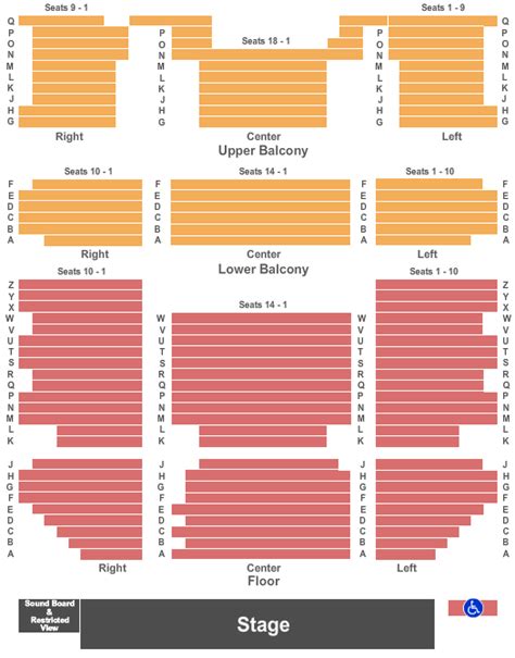 Dennison Theatre Seating Chart And Maps Missoula