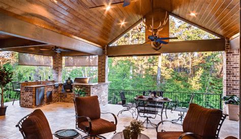 Custom Patio Covers By Creekstone Outdoor Living In Spring Texas