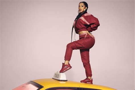 Behind The Scenes Cardi B Unveils Latest Reebok Clothing And Shoe
