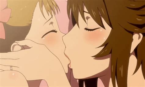 Rule 34 2girls Age Difference Animated Bed Blush Brown Hair Closed