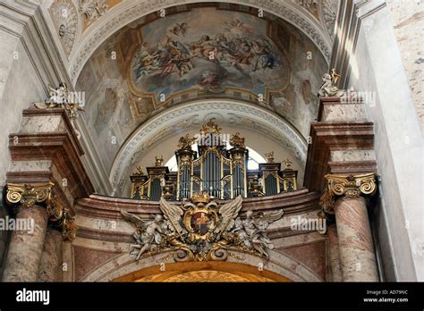 Organ Music Church Karlskirche Vienna Hi Res Stock Photography And
