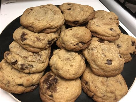 Homemade Cookies Using Cooks Illustrated Perfect Chocolate Chip