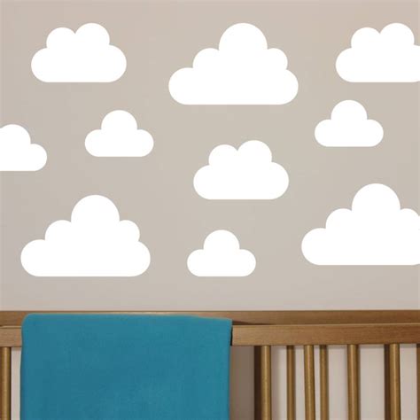 Cloud Wall Stickers By Little Chip