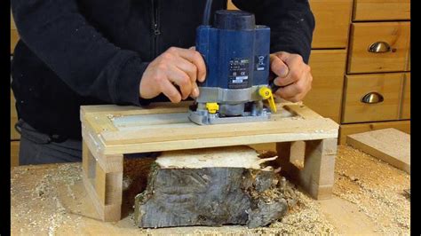 simple Router Planer Jig - Woodworking // how to - YouTube