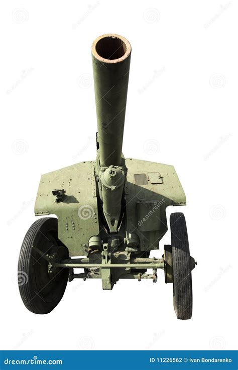 Cannon Isolated On White Stock Photo Image Of Armament